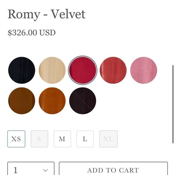 CP Shades Romy Velvet Rayon Silk Button Down XS - Picture 4 of 12